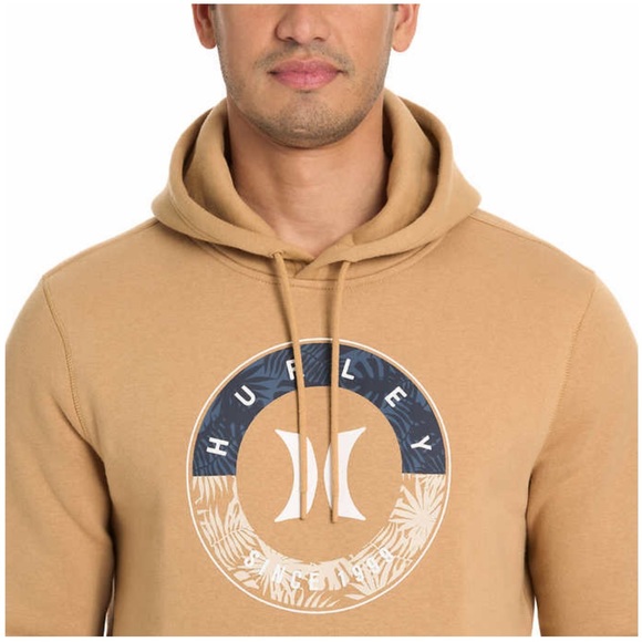 Hurley Men Graphic Hoodie ~ GOLD - Picture 6 of 6